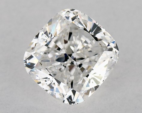 GIA 1.00 Carat E-VS2 Ideal Cut Cushion Modified Diamond